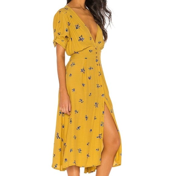 midi solid color dress The Solid Color Lapel Midi Dress